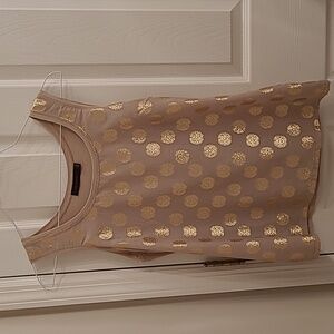 Gold Shimmer Tank Top